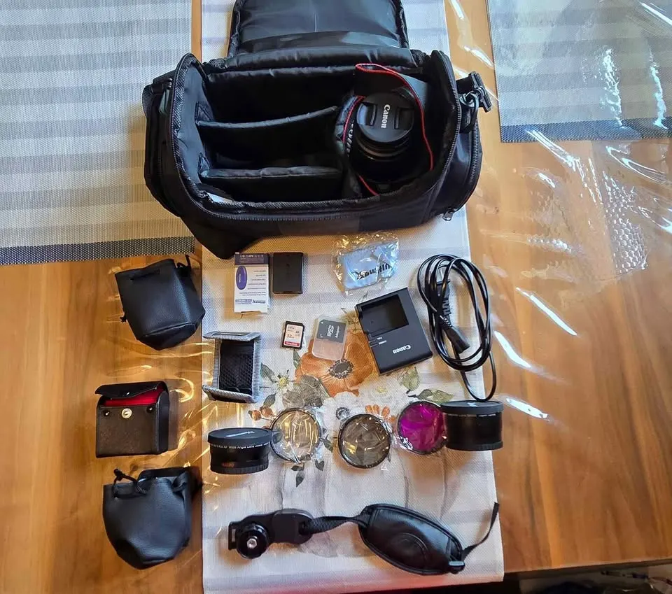 Canon DSLR Camera Kit Rental – Lens, Battery, Bag Included Included Included Included Canon DSLR